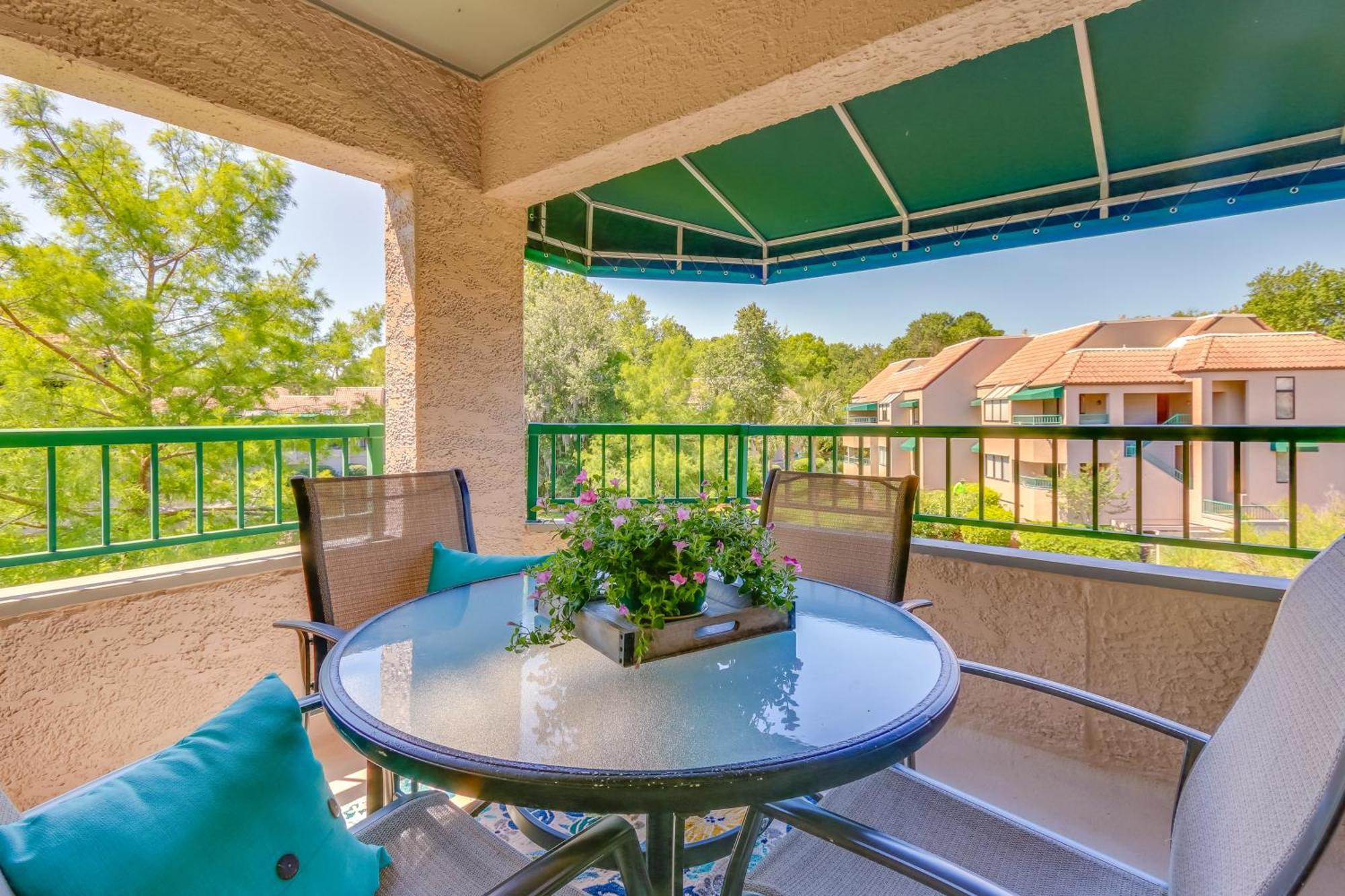 2 Mi To Beach Dog-Friendly Hilton Head Condo! 힐튼 헤드 아일랜드 객실 사진